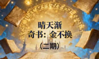 晴天渐【奇书：金不换 第二期】视频+课件