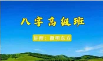 照明东方《八字高级班》视频课12集