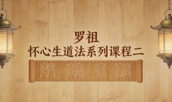 罗祖怀《心生道法》系列课程二 视频课16集