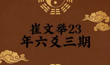 崔文举《23年六爻三期》11集视频课+课件
