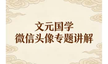 文元国学《微信头像专题讲解》视频57集