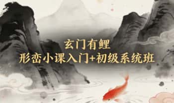 玄门有鲤《形峦小课入门+初级系统班》视频课27集
