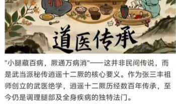 齐广发《张三丰秘传腿部养生绝学“武当逍遥十二厥”（小腿藏百病，厥通万病消）》8集视频课