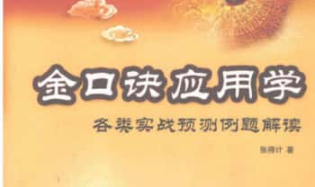 张得计《金口诀应用学：各类实战预测例题解读》409页.PDF电子版