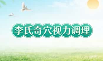 李文臣弟子班《李氏奇穴视力调理》视频课5集