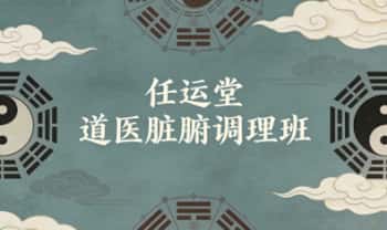 任运堂《道医脏腑调理班》视频课20讲
