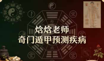 焓焓老师《奇门遁甲预测疾病课程》视频30集