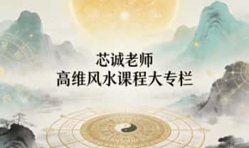 芯诚老师《高维风水课程大专栏》视频课41集