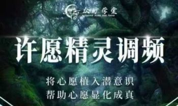 《许愿精灵调频：让你的愿望显化成真》3集视频+2集音频