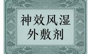 秘方《神效风湿外敷剂》电子文档