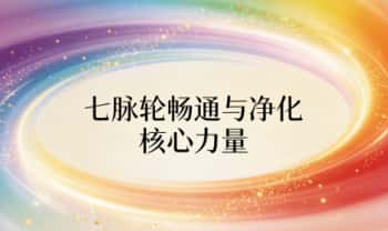 《七脉轮畅通与净化 核心力量》4集视频