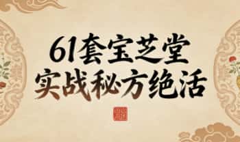 《61套宝芝堂实战秘方绝活》71页电子文档