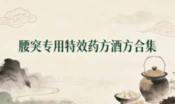 腰突专用特效药方酒方合集 9页电子文档