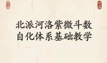 周知先不是仙《北派河洛紫微斗数自化体系基础教学》视频课67集