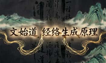 文始道《经络生成原理》视频课8集