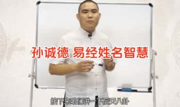 孙诚德《易经姓名智慧》视频课15集