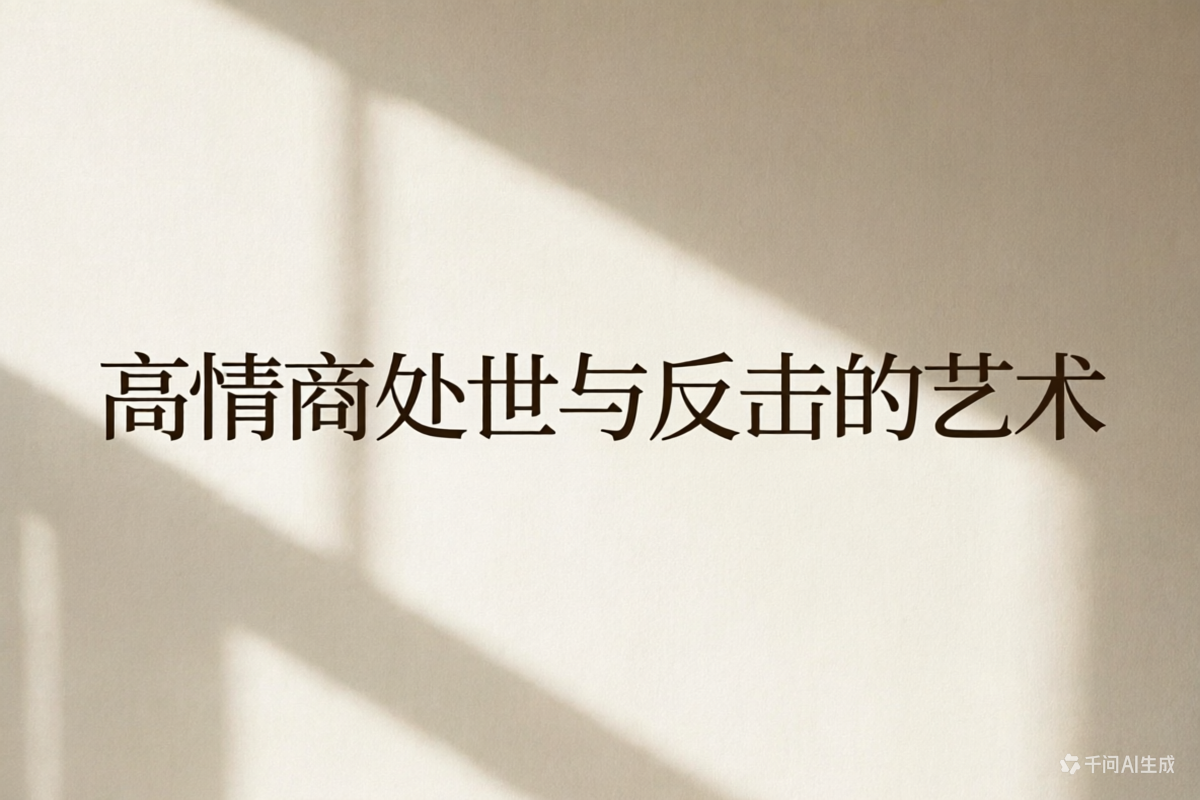 知易而行梁兴杨团队玄灵《高情商处世与反击的艺术》12集视频+课件