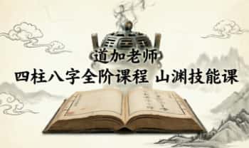 道加老师《四柱八字全阶课程 山渊技能课》视频14集