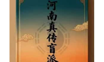 《河南真传盲派》瞎子推命入式法 164页.PDF电子版