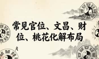 易养堂《常见官位、文昌、财位、桃花化解布局》4集视频
