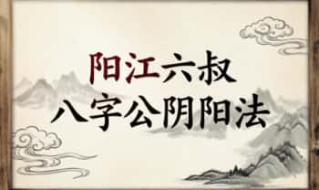 阳江六叔《八字公阴阳法》92页.PDF电子版