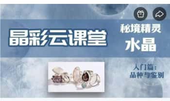 重磅水晶鉴别课《秘境精灵——水晶》水晶入门课13集视频