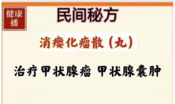 何潘保《消瘿化瘤散(丸)》绝密秘方课 1节视频讲解
